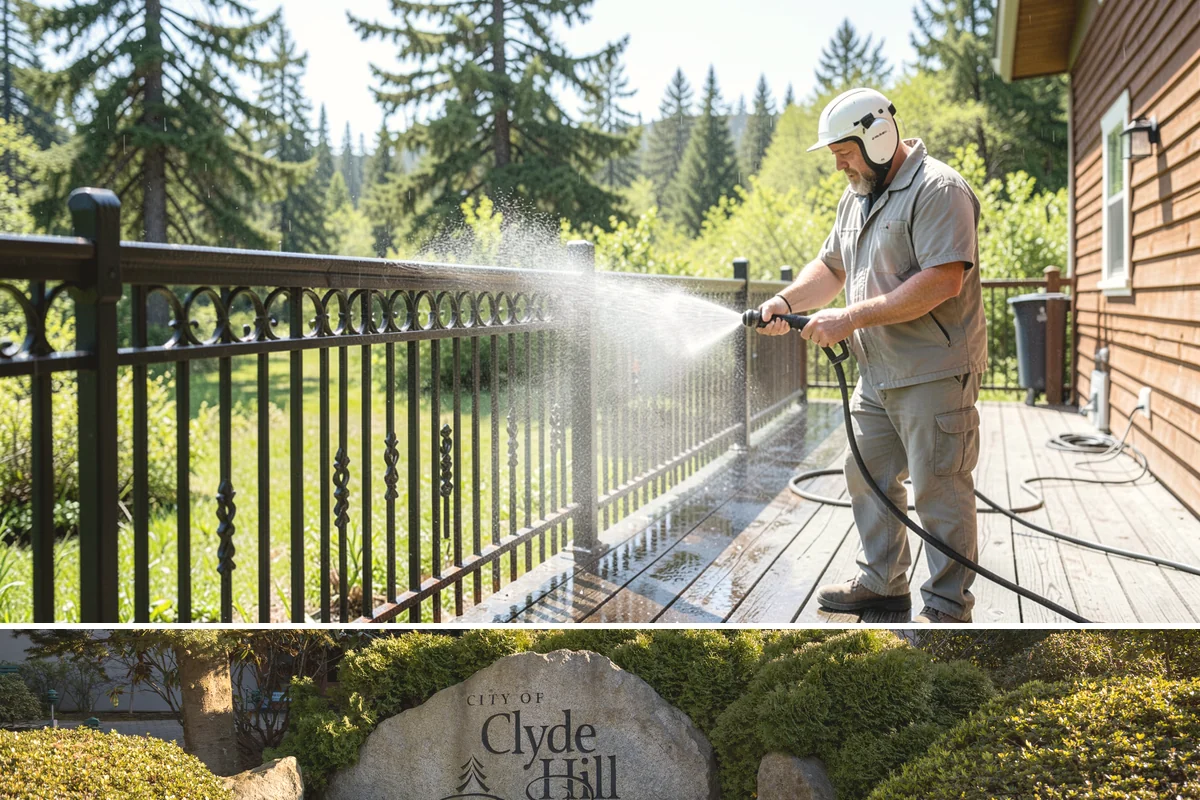 Brewery Exterior Cleaning in Clyde Hill, King County, WA - Late spring cleaning readies patios for the busy summer taproom season, with quarterly touch-ups through the year.