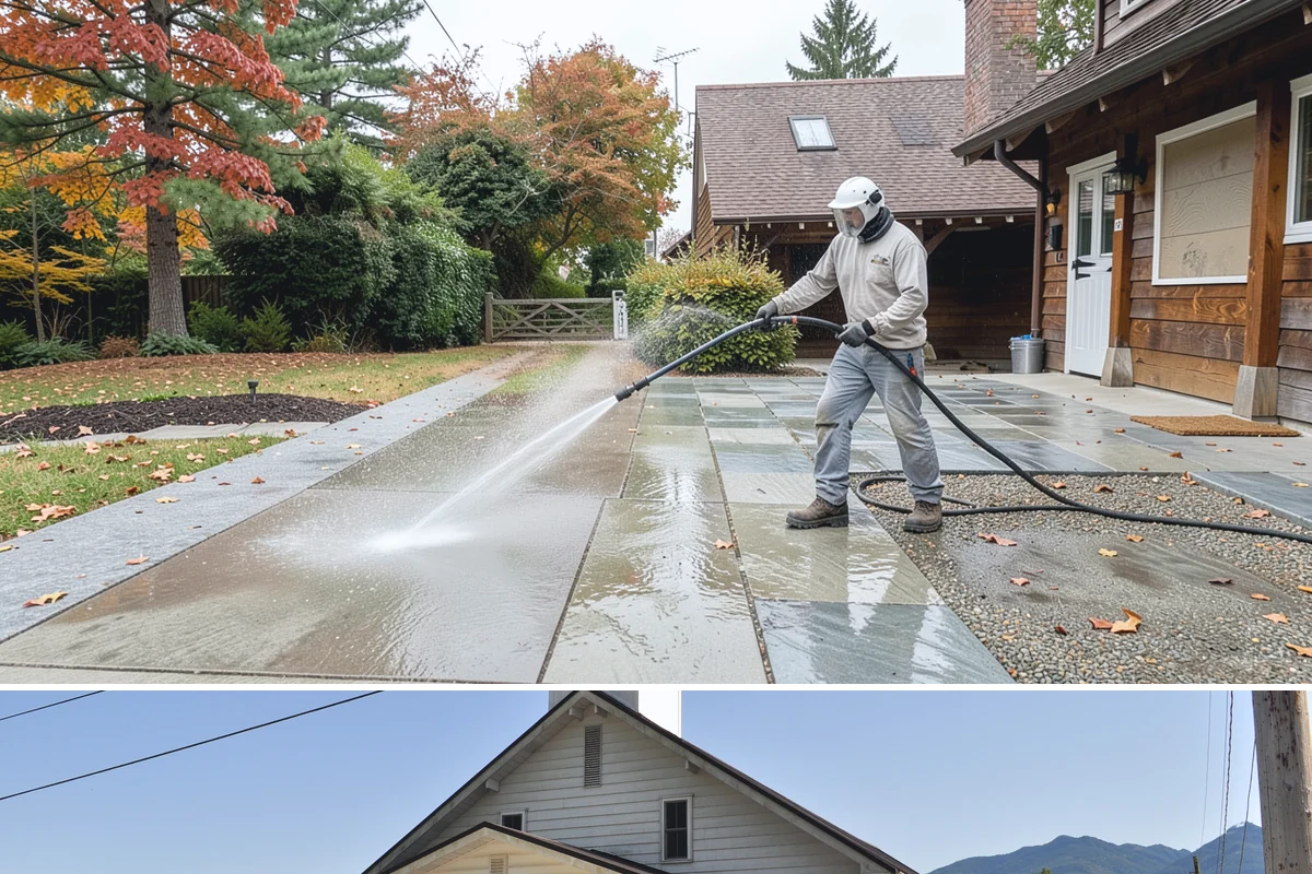 Brewery Exterior Cleaning in Concrete, Skagit County, WA - Late spring cleaning readies patios for the busy summer taproom season, with quarterly touch-ups through the year.