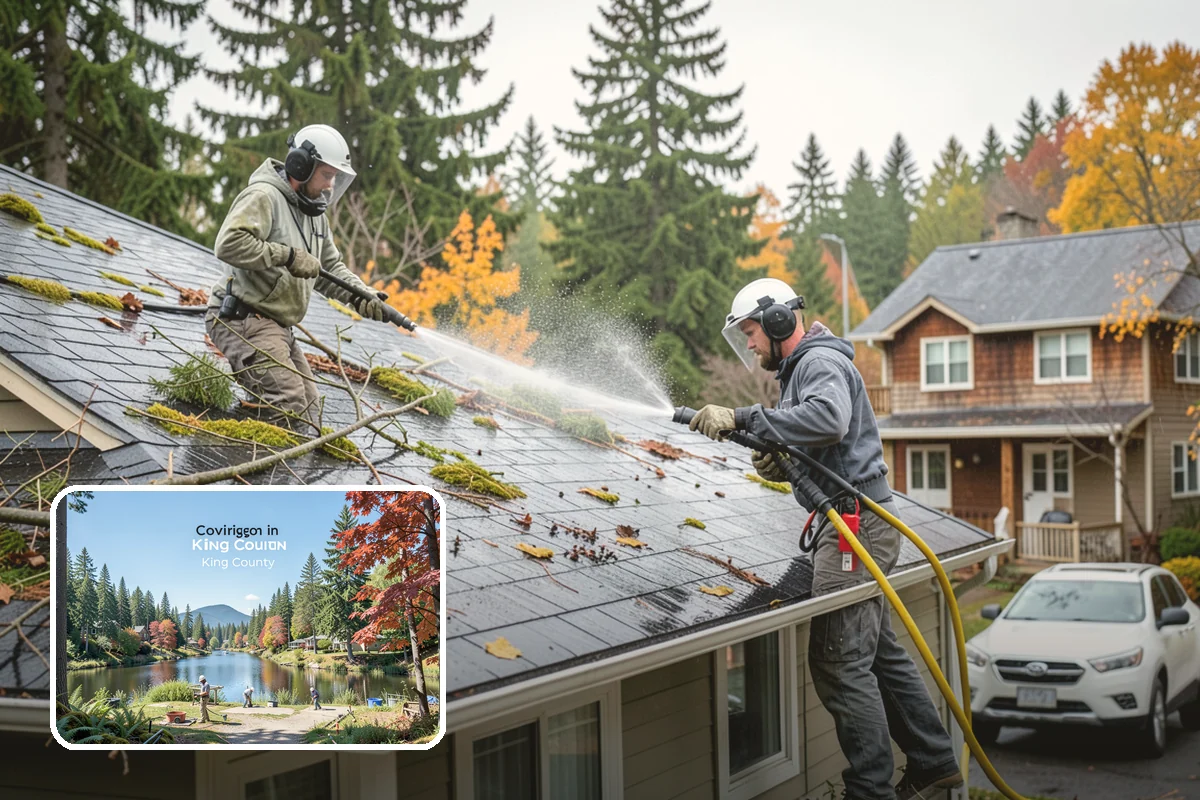 Brewery Exterior Cleaning in Covington, King County, WA - Cuts sticky beer and sugar residue from patios and floors