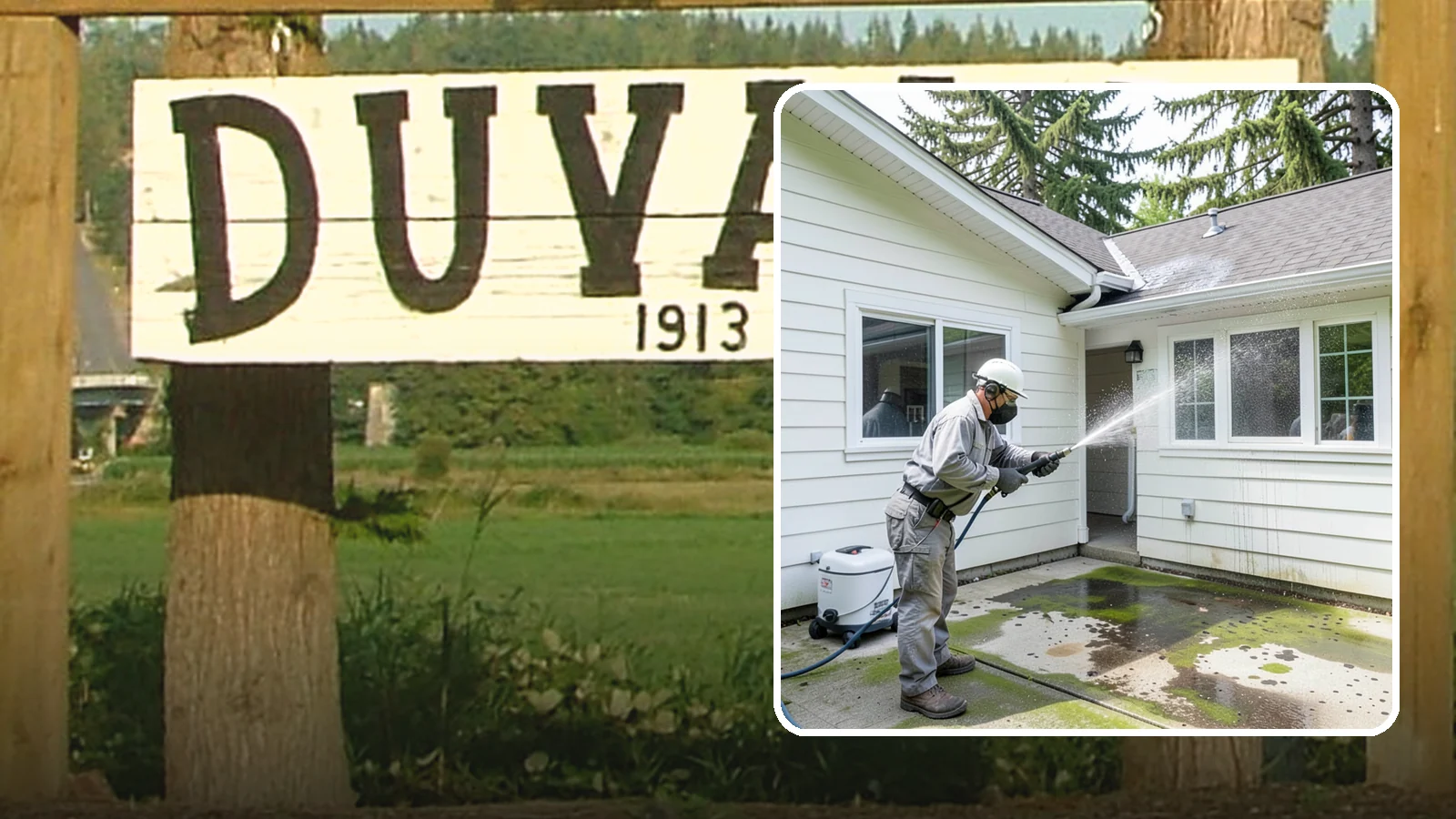 Brewery Exterior Cleaning in Duvall, King County, WA - Exterior cleaning for breweries and taprooms that clears spilled beer, grain residue, and Northwest algae from patios, loading...