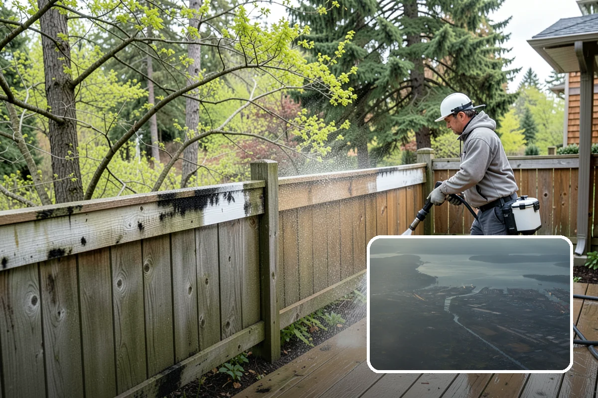Brewery Exterior Cleaning in Fife, Pierce County, WA - Cuts sticky beer and sugar residue from patios and floors