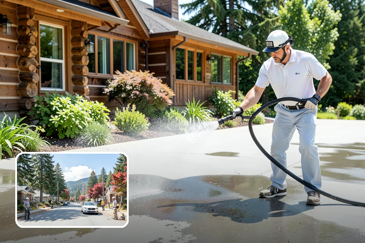 Brewery Exterior Cleaning in Hunts Point, King County, WA - Cuts sticky beer and sugar residue from patios and floors