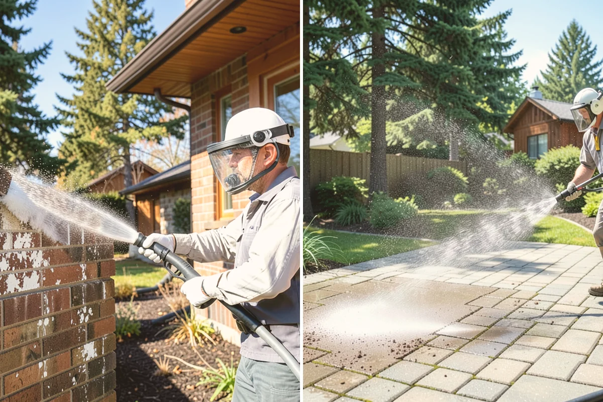 Brewery Exterior Cleaning in Kirkland, King County, WA - Pre-treat sticky patio and dock zones with a degreaser