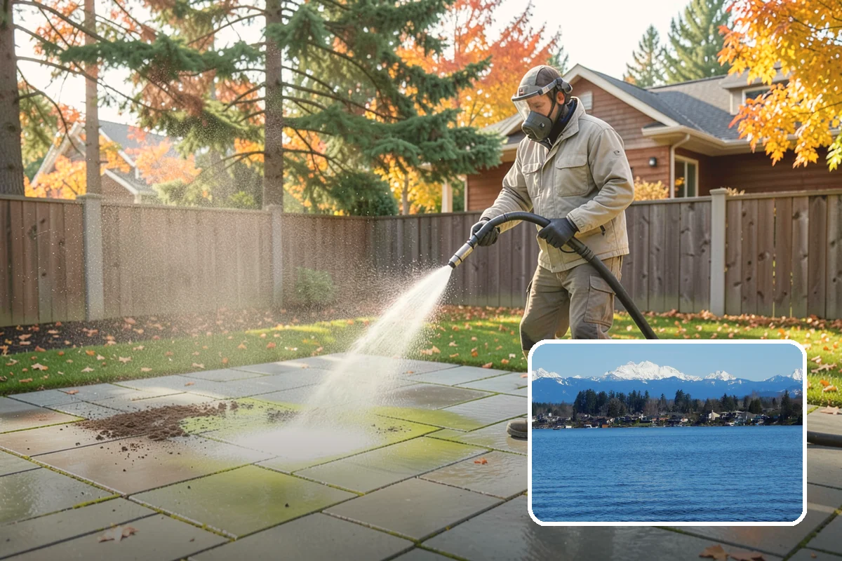 Brewery Exterior Cleaning in Lake Stevens, Snohomish County, WA - Cuts sticky beer and sugar residue from patios and floors