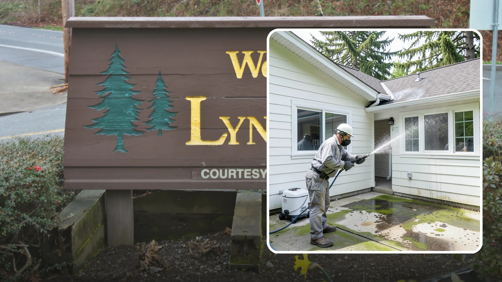 Brewery Exterior Cleaning in Lynnwood, Snohomish County, WA - Exterior cleaning for breweries and taprooms that clears spilled beer, grain residue, and Northwest algae from patios, loading...
