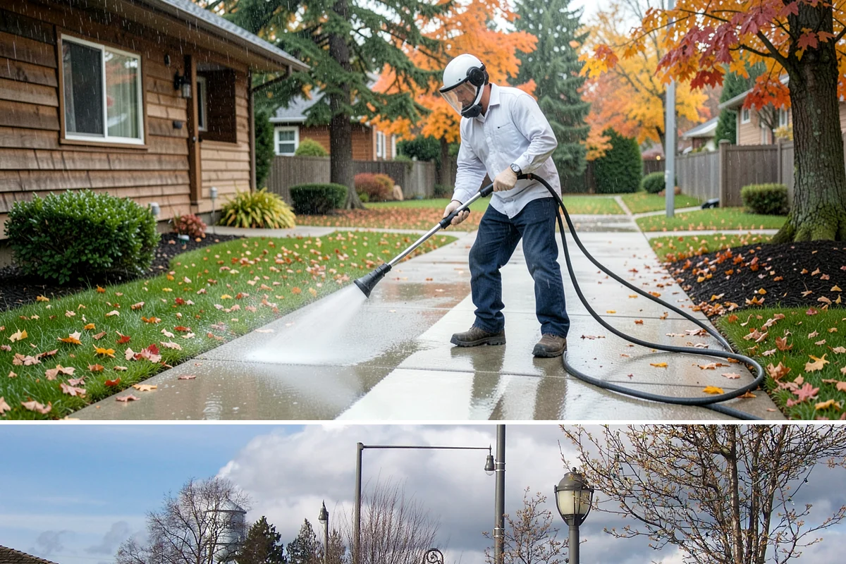 Brewery Exterior Cleaning in Marysville, Snohomish County, WA - Late spring cleaning readies patios for the busy summer taproom season, with quarterly touch-ups through the year.