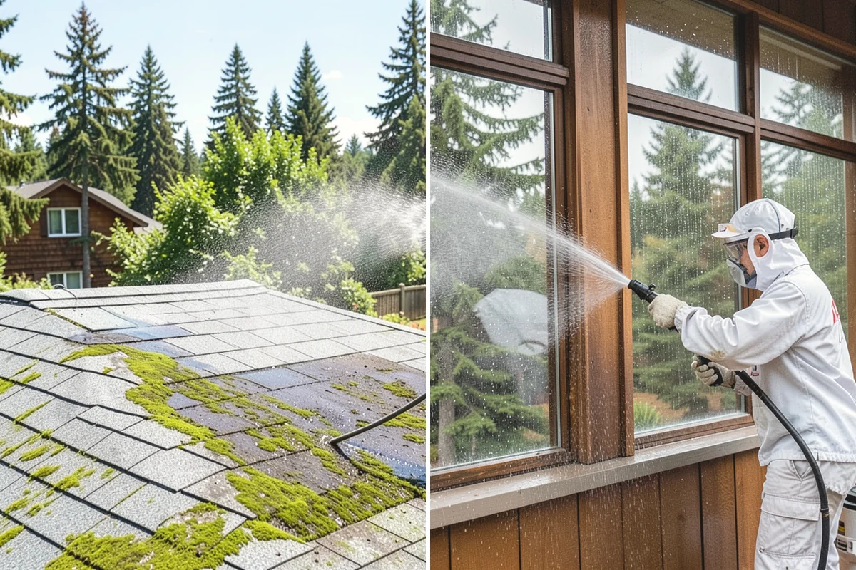 Brewery Exterior Cleaning in Mercer Island, King County, WA - Pre-treat sticky patio and dock zones with a degreaser