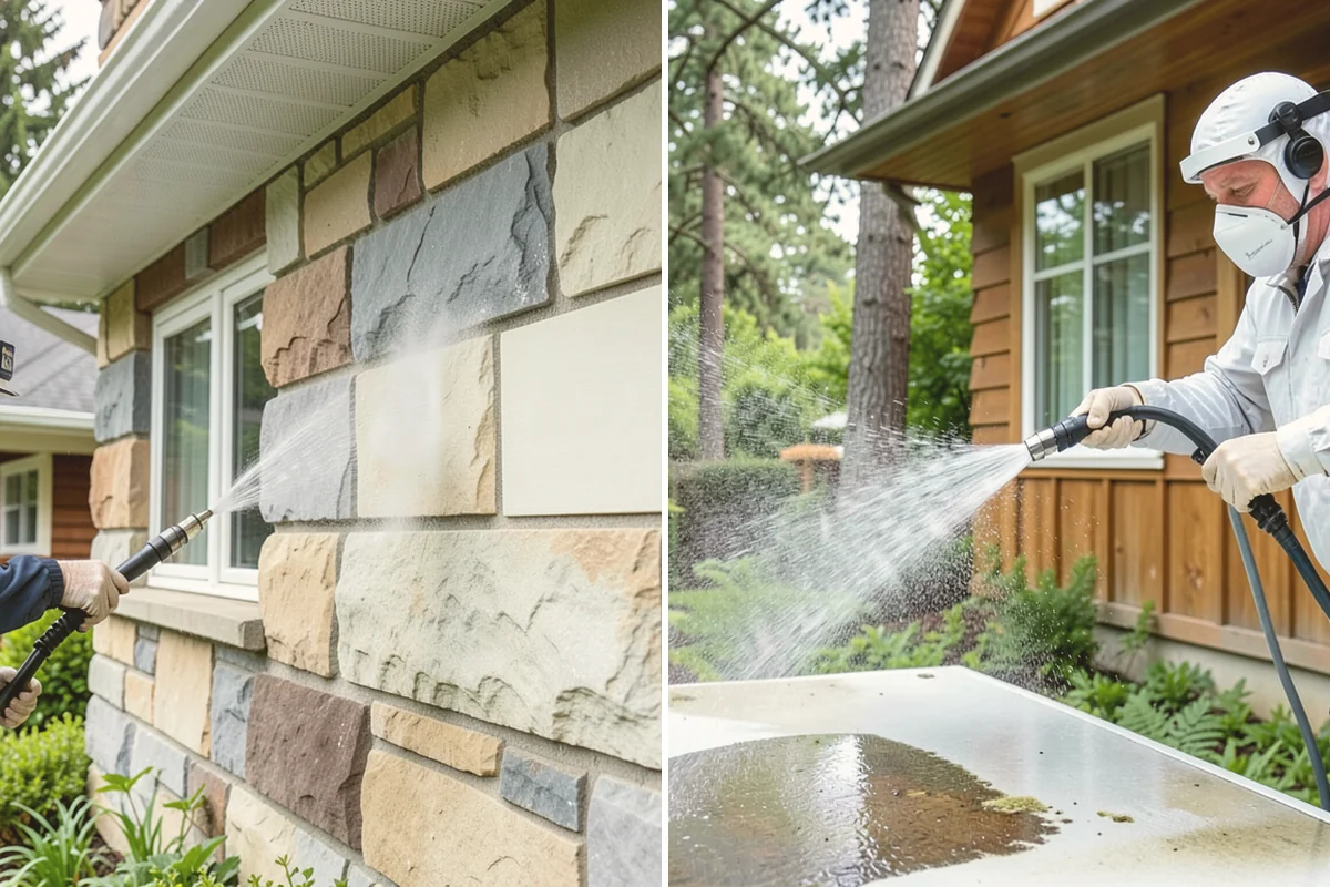 Brewery Exterior Cleaning in Milton, King County, WA - Pre-treat sticky patio and dock zones with a degreaser