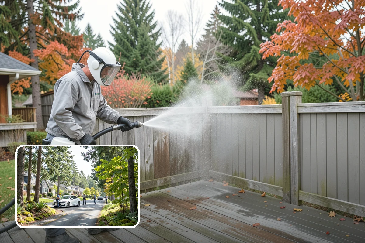 Brewery Exterior Cleaning in Normandy Park, King County, WA - Cuts sticky beer and sugar residue from patios and floors