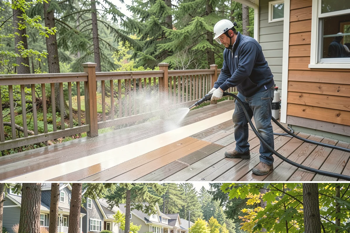 Brewery Exterior Cleaning in Normandy Park, King County, WA - Late spring cleaning readies patios for the busy summer taproom season, with quarterly touch-ups through the year.