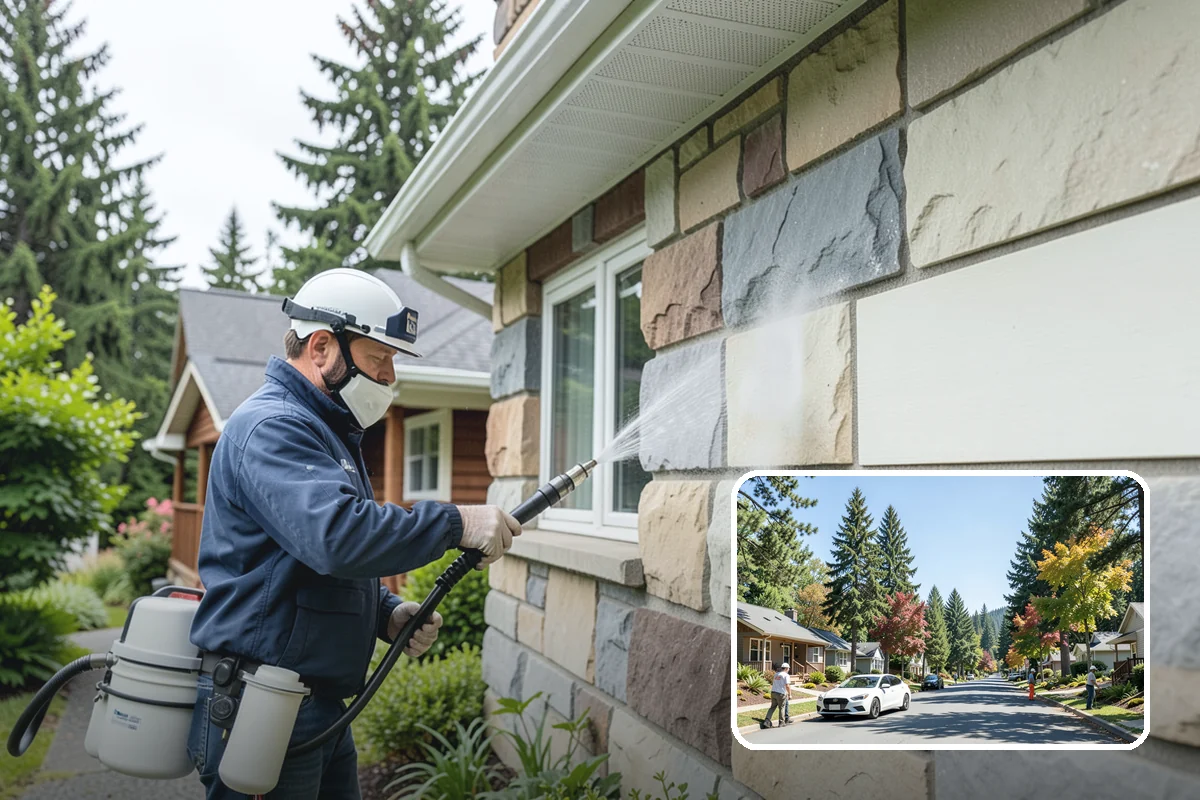 Brewery Exterior Cleaning in Orting, Pierce County, WA - Cuts sticky beer and sugar residue from patios and floors