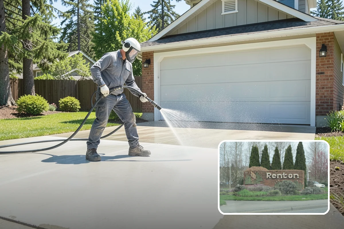 Brewery Exterior Cleaning in Renton, King County, WA - Cuts sticky beer and sugar residue from patios and floors