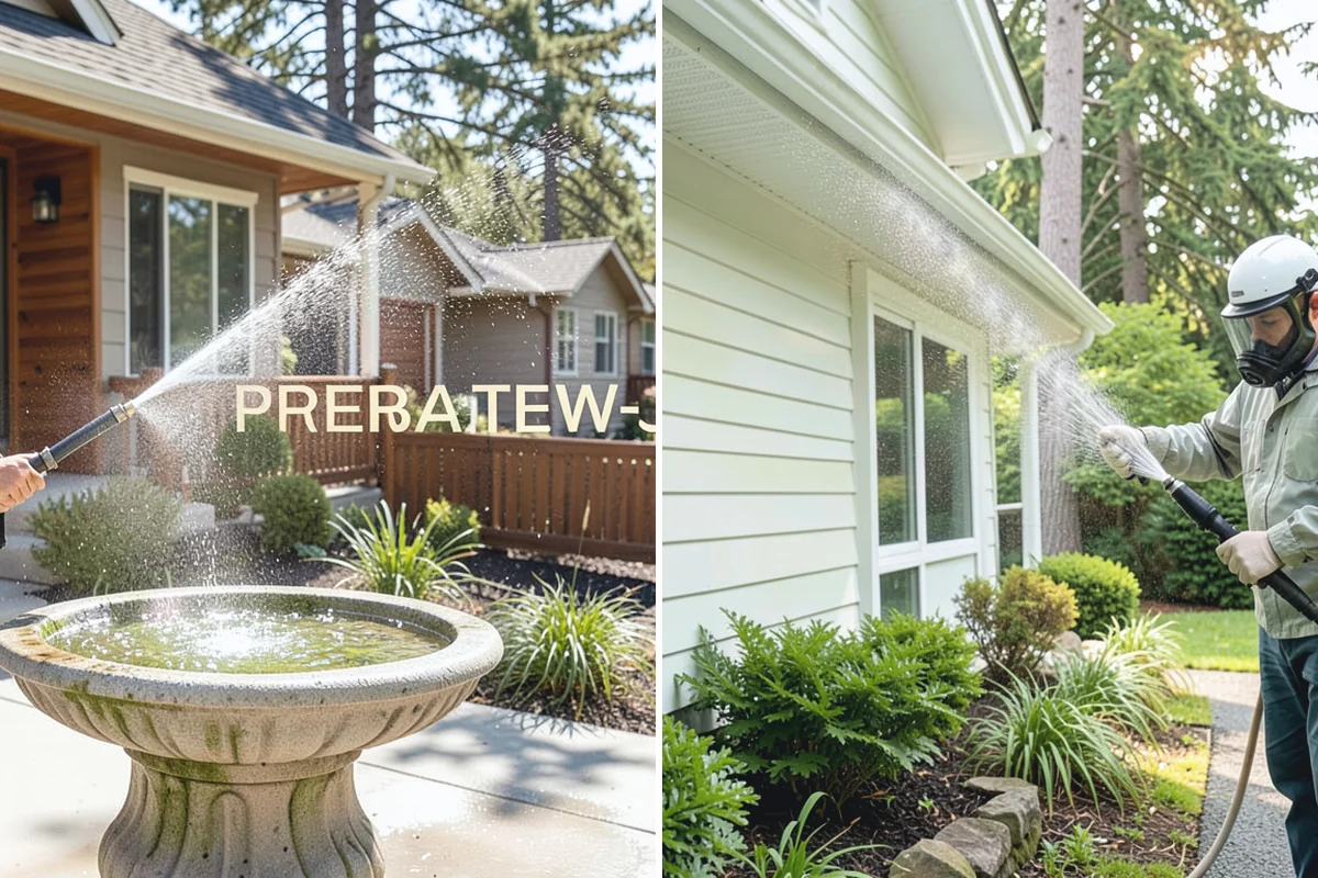 Brewery Exterior Cleaning in Renton, King County, WA - Pre-treat sticky patio and dock zones with a degreaser