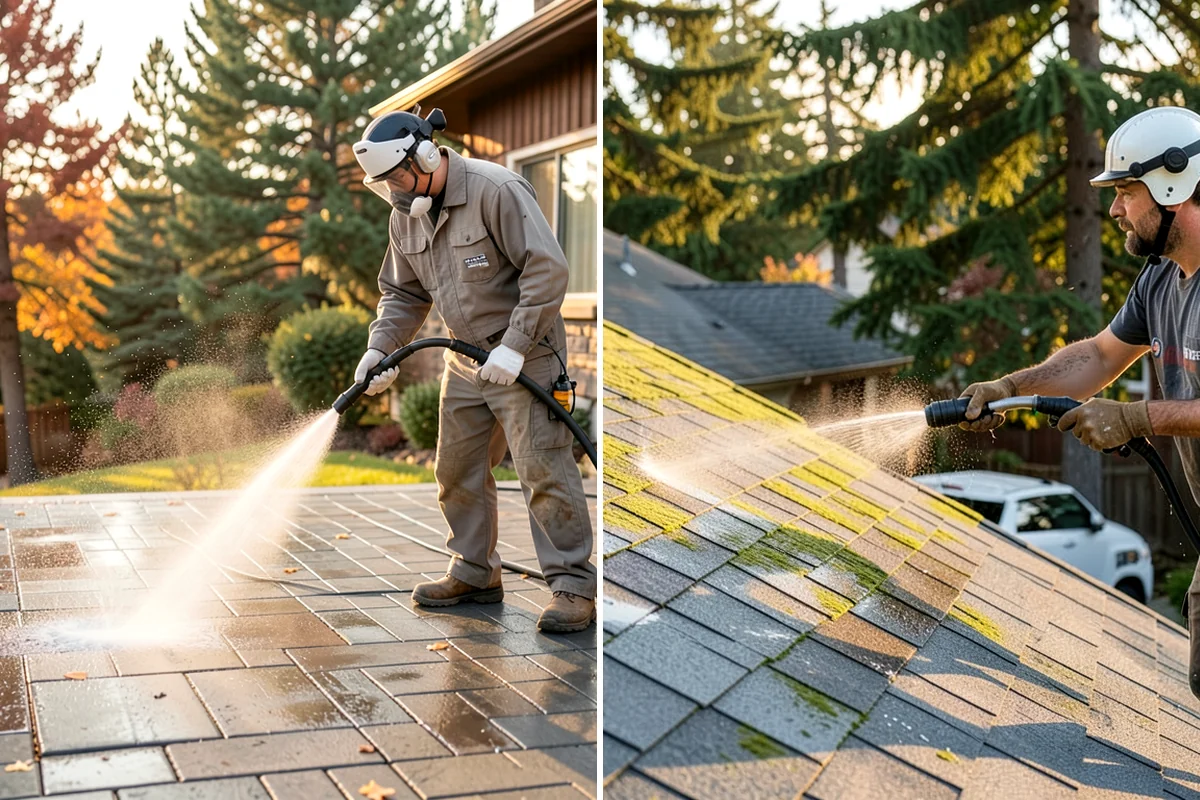 Brewery Exterior Cleaning in SeaTac, King County, WA - Pre-treat sticky patio and dock zones with a degreaser