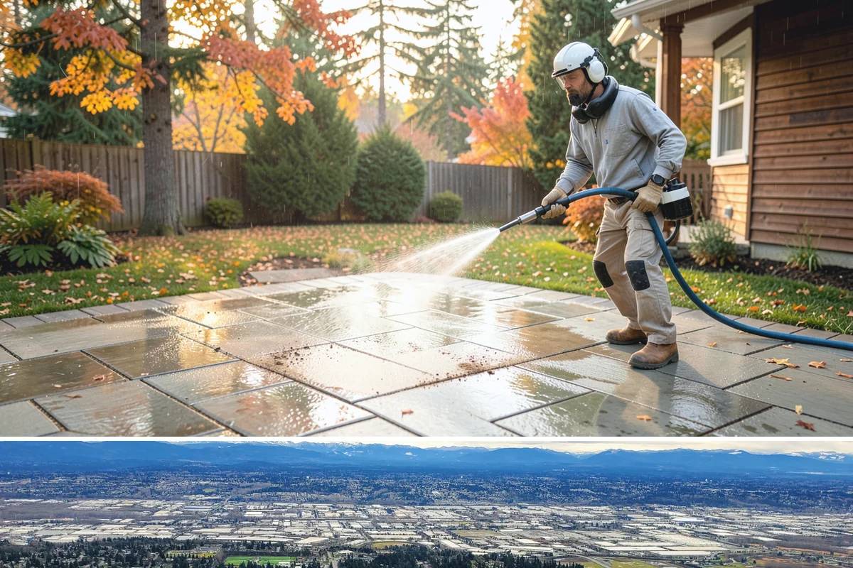 Brewery Exterior Cleaning in SeaTac, King County, WA - Late spring cleaning readies patios for the busy summer taproom season, with quarterly touch-ups through the year.