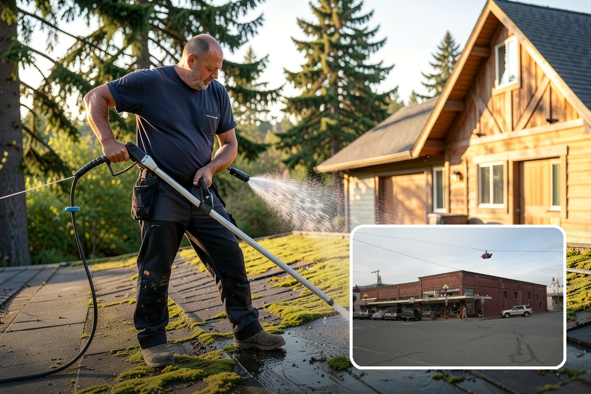 Brewery Exterior Cleaning in Sedro-Woolley, Skagit County, WA - Cuts sticky beer and sugar residue from patios and floors