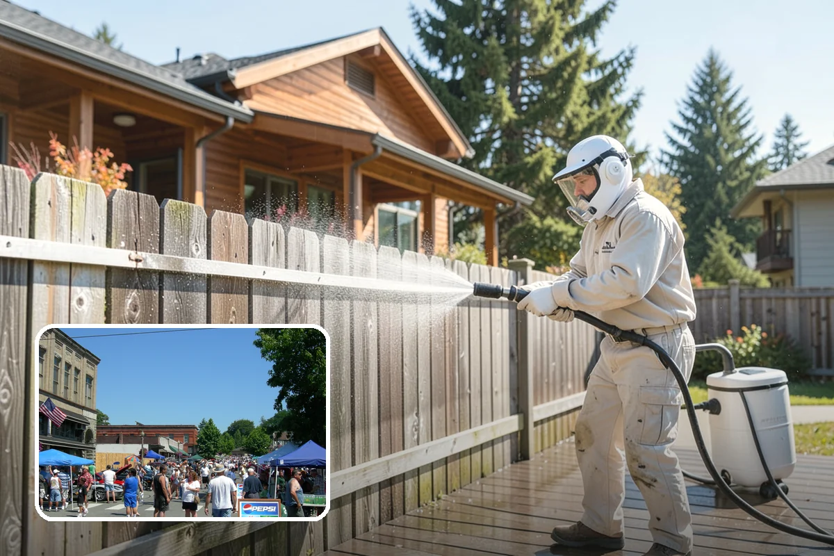 Brewery Exterior Cleaning in Snohomish, Snohomish County, WA - Cuts sticky beer and sugar residue from patios and floors