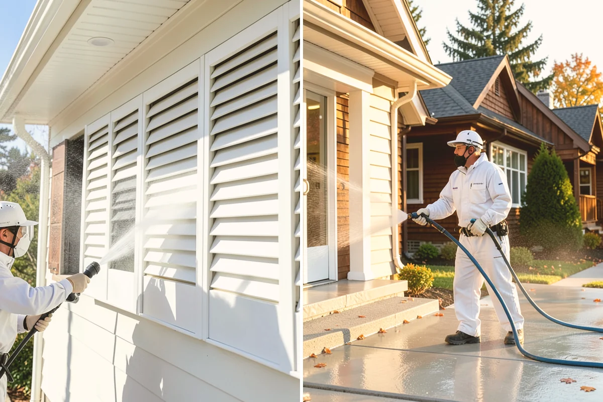 Brewery Exterior Cleaning in Snohomish, Snohomish County, WA - Pre-treat sticky patio and dock zones with a degreaser