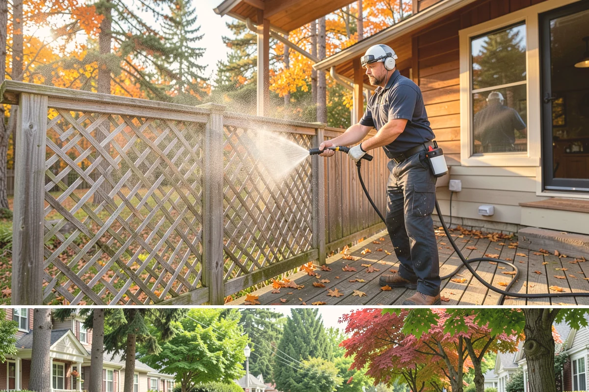 Brick Cleaning in Beaux Arts Village, King County, WA - Late spring and summer let brick and mortar dry fully between rains, which matters because saturated masonry is more vulnerable...