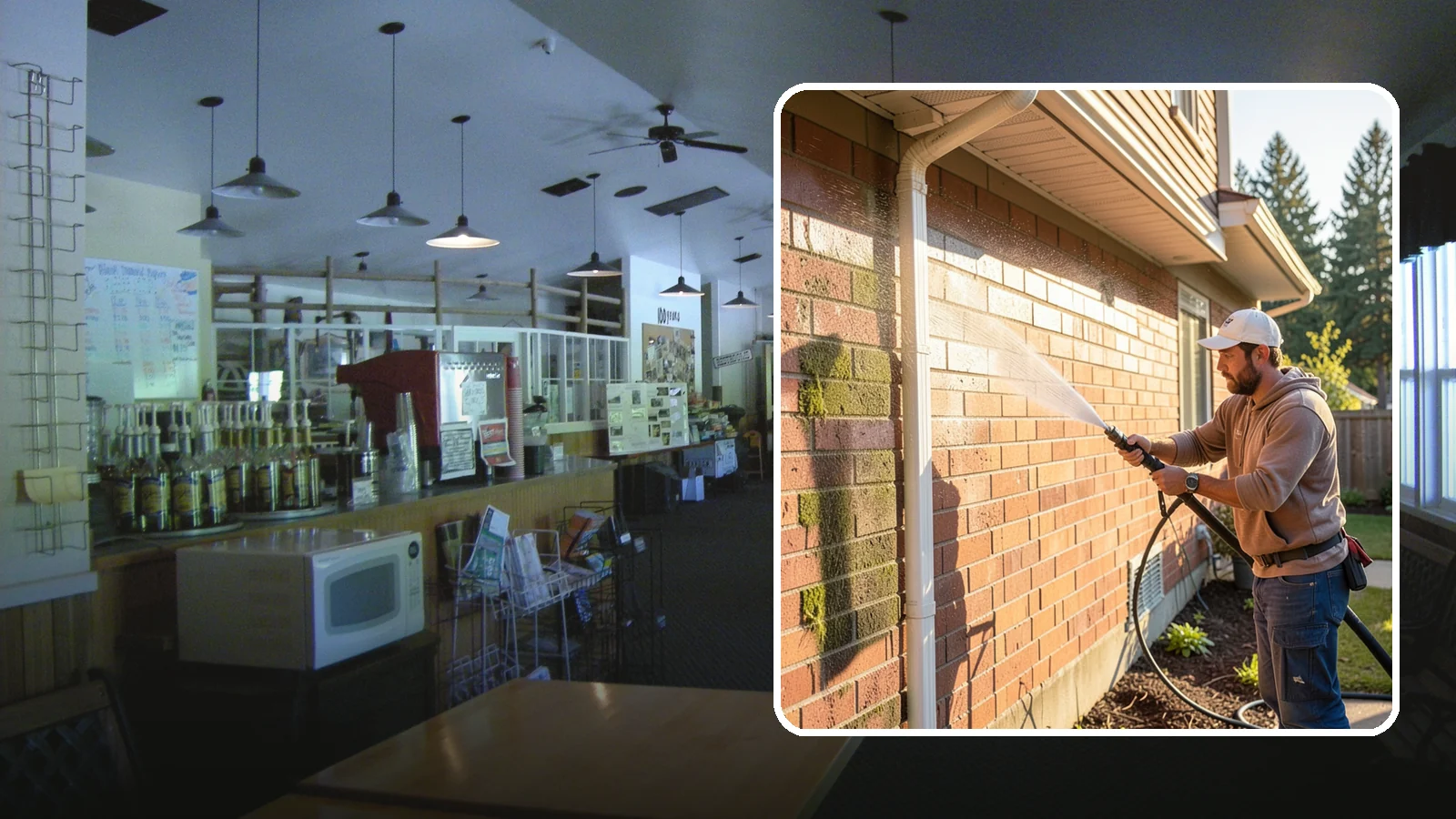 Brick Cleaning in Black Diamond, King County, WA - Gently clean brick surfaces to remove moss, algae, and grime without eroding the soft mortar joints.