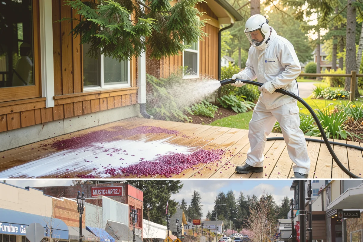 Brick Cleaning in Bothell, King County, WA - Late spring and summer let brick and mortar dry fully between rains, which matters because saturated masonry is more vulnerable...