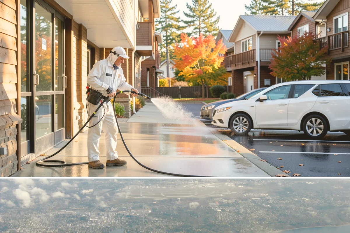 Brick Cleaning in Burien, King County, WA - Late spring and summer let brick and mortar dry fully between rains, which matters because saturated masonry is more vulnerable...