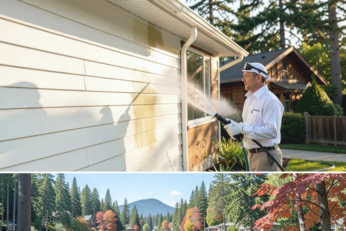 Brick Cleaning in Covington, King County, WA - Late spring and summer let brick and mortar dry fully between rains, which matters because saturated masonry is more vulnerable...