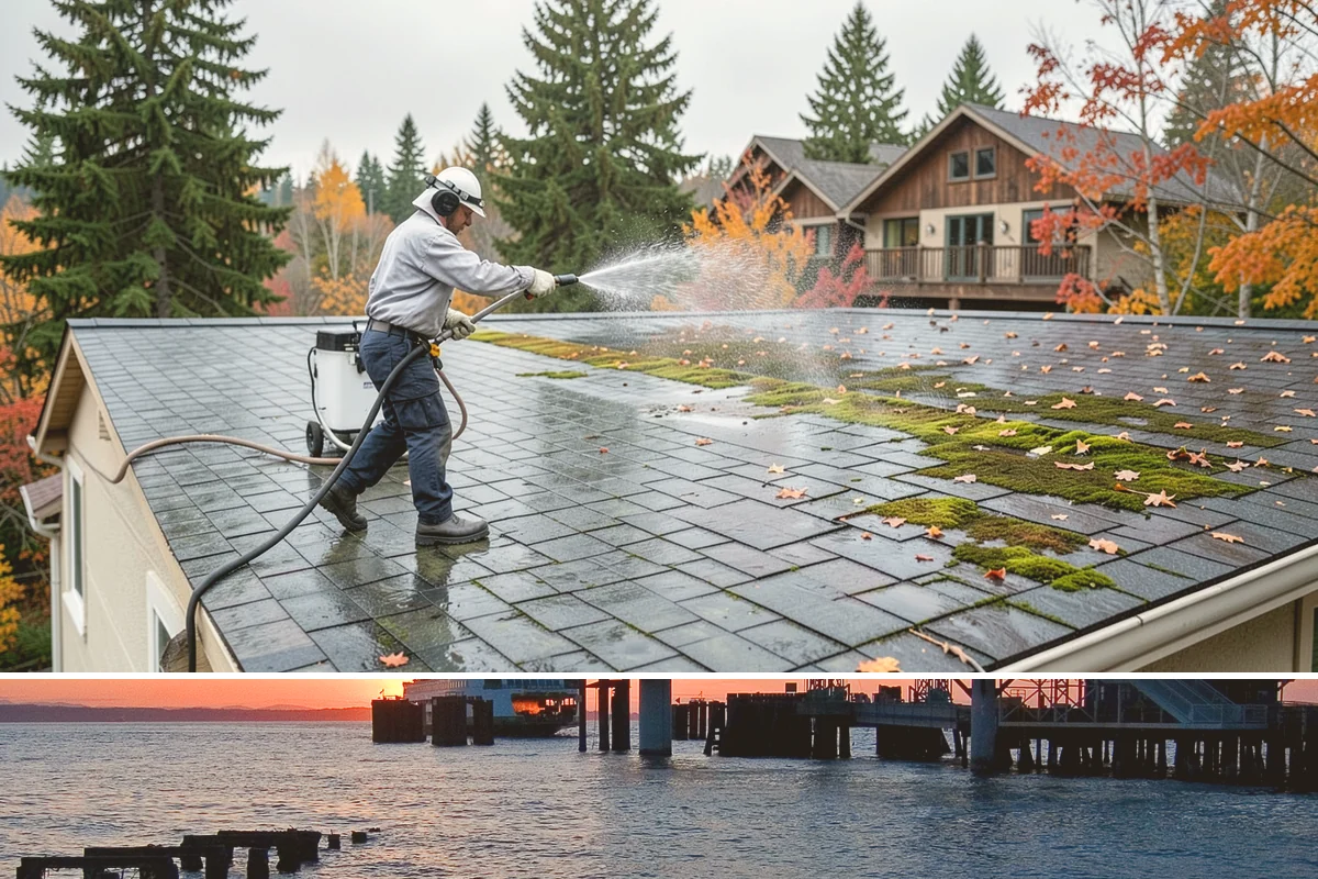 Brick Cleaning in Edmonds, Snohomish County, WA - Late spring and summer let brick and mortar dry fully between rains, which matters because saturated masonry is more vulnerable...