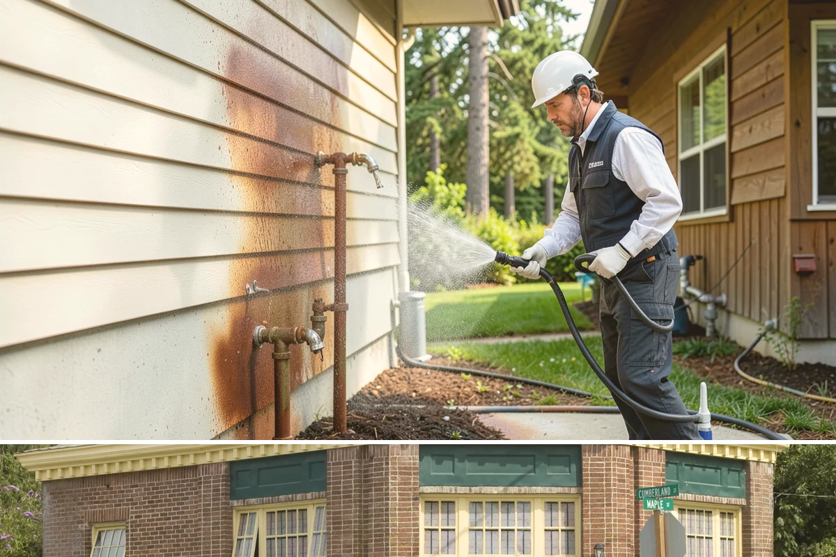 Brick Cleaning in Hamilton, Skagit County, WA - Late spring and summer let brick and mortar dry fully between rains, which matters because saturated masonry is more vulnerable...