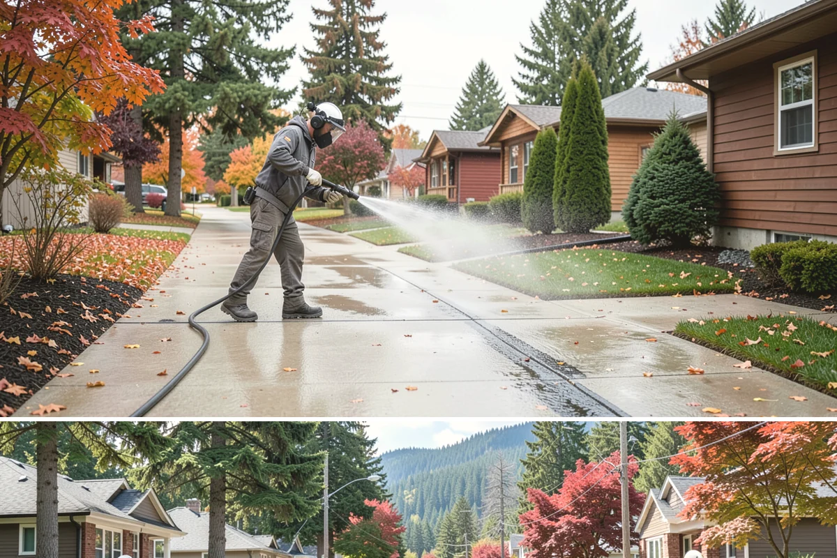 Brick Cleaning in Hunts Point, King County, WA - Late spring and summer let brick and mortar dry fully between rains, which matters because saturated masonry is more vulnerable...