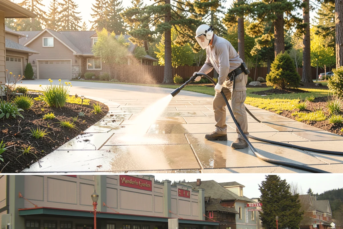 Brick Cleaning in Issaquah, King County, WA - Late spring and summer let brick and mortar dry fully between rains, which matters because saturated masonry is more vulnerable...
