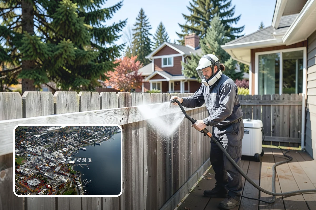 Brick Cleaning in Kirkland, King County, WA - Lifts moss and algae without eroding mortar joints