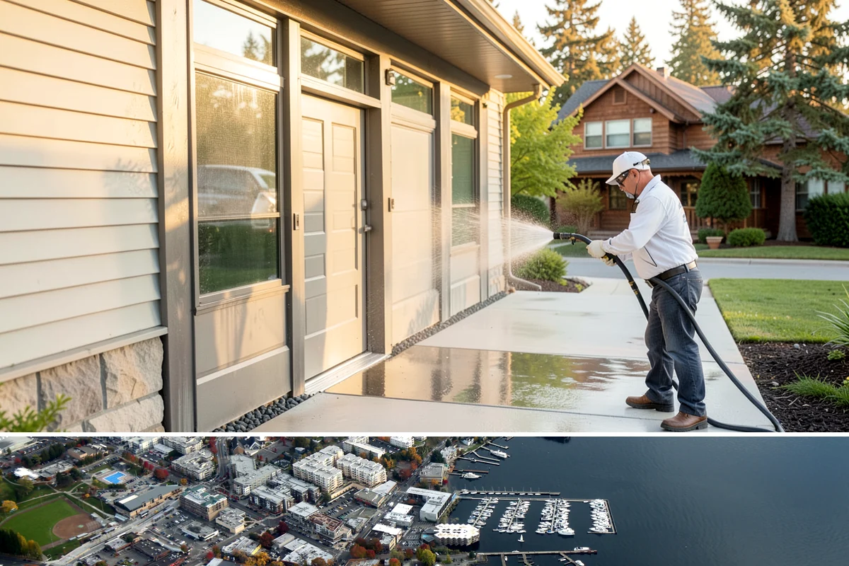 Brick Cleaning in Kirkland, King County, WA - Late spring and summer let brick and mortar dry fully between rains, which matters because saturated masonry is more vulnerable...