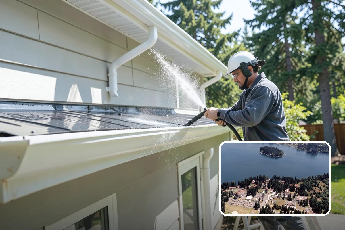 Brick Cleaning in Lakewood, Pierce County, WA - Lifts moss and algae without eroding mortar joints