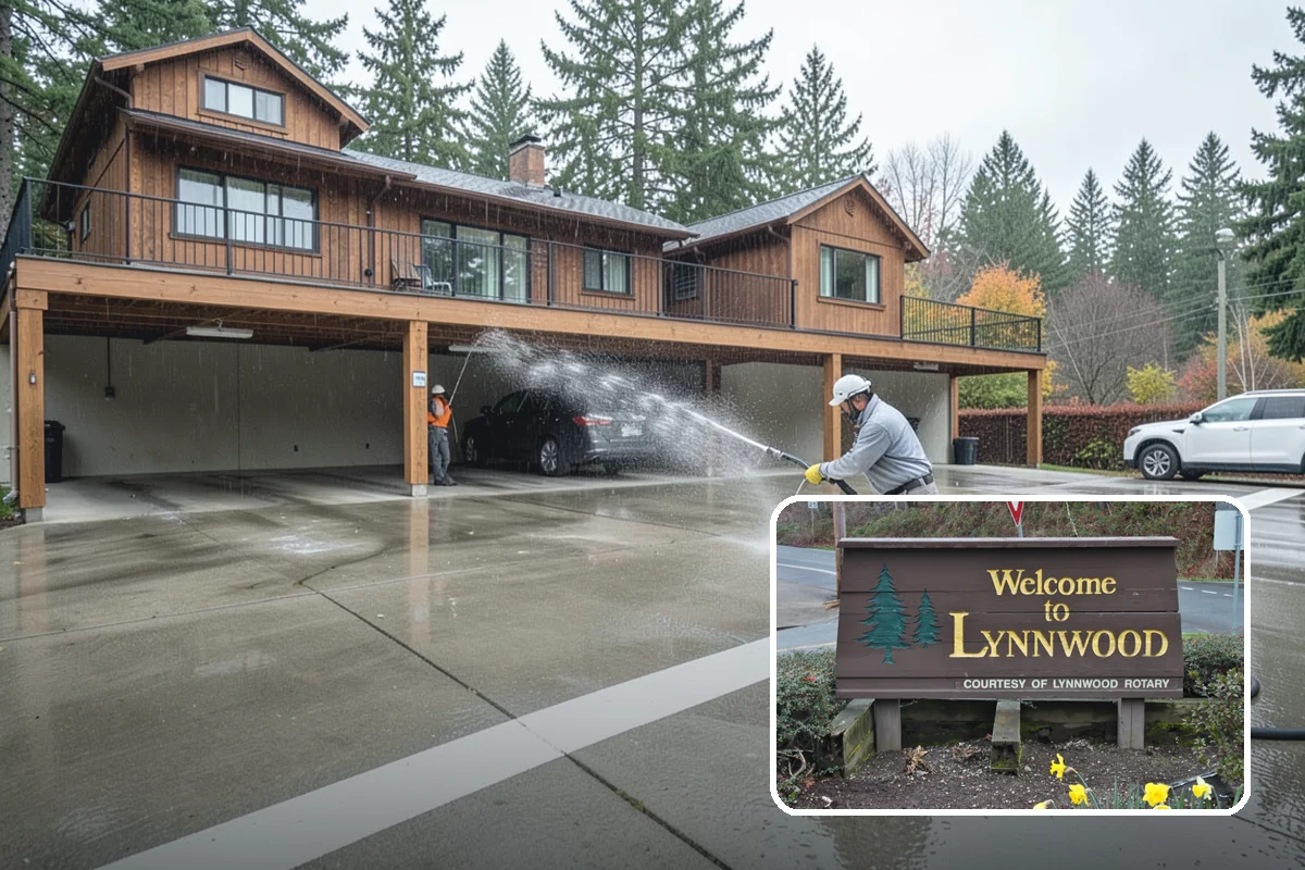 Brick Cleaning in Lynnwood, Snohomish County, WA - Lifts moss and algae without eroding mortar joints