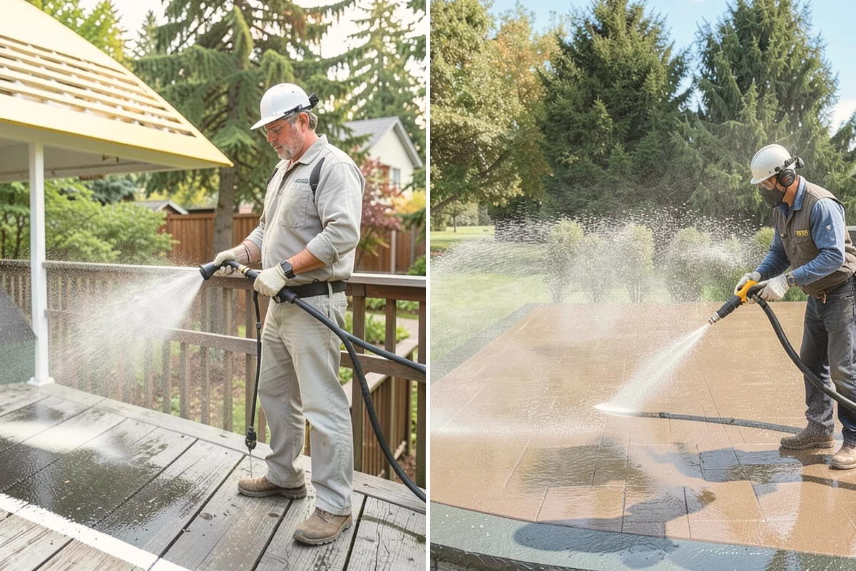 Brick Cleaning in Lynnwood, Snohomish County, WA - Saturate adjacent plants and protect openings