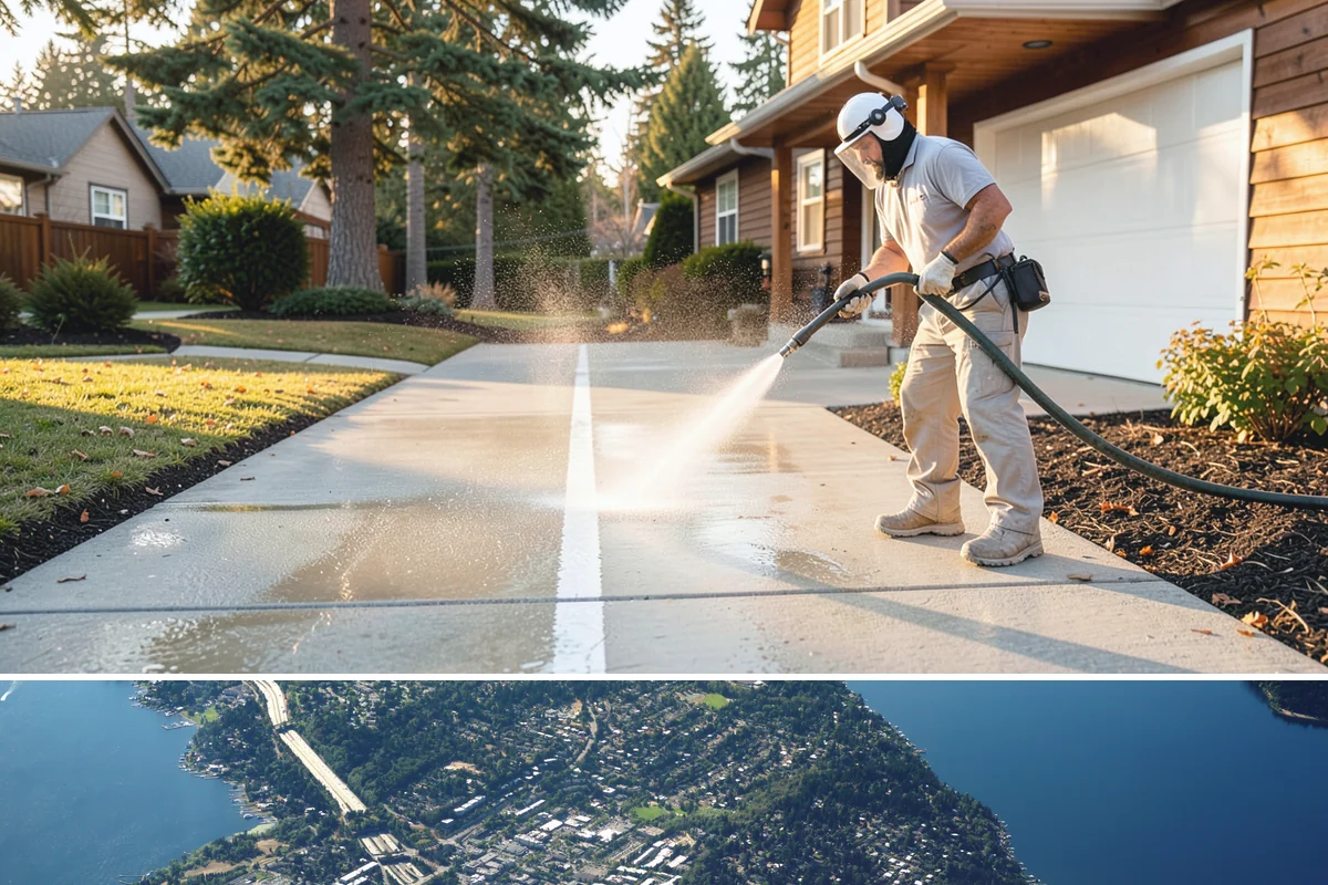 Brick Cleaning in Mercer Island, King County, WA - Late spring and summer let brick and mortar dry fully between rains, which matters because saturated masonry is more vulnerable...