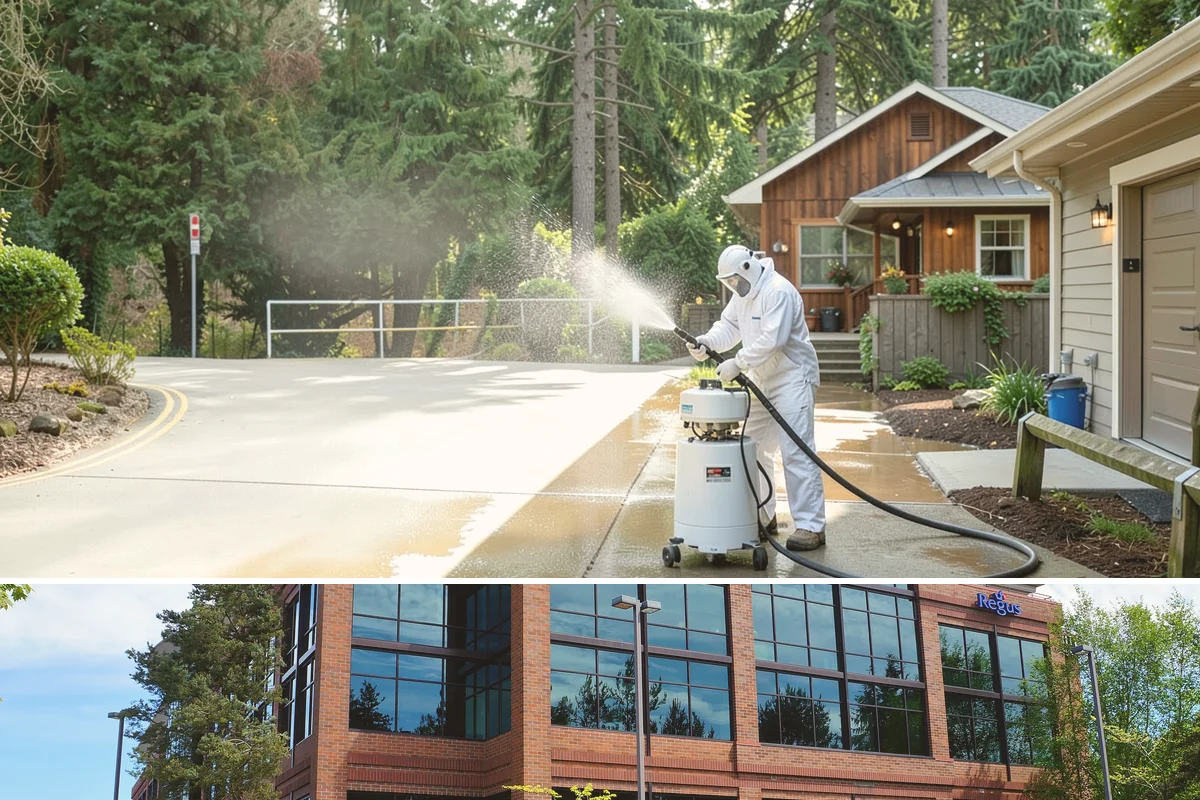 Brick Cleaning in Mountlake Terrace, Snohomish County, WA - Late spring and summer let brick and mortar dry fully between rains, which matters because saturated masonry is more vulnerable...