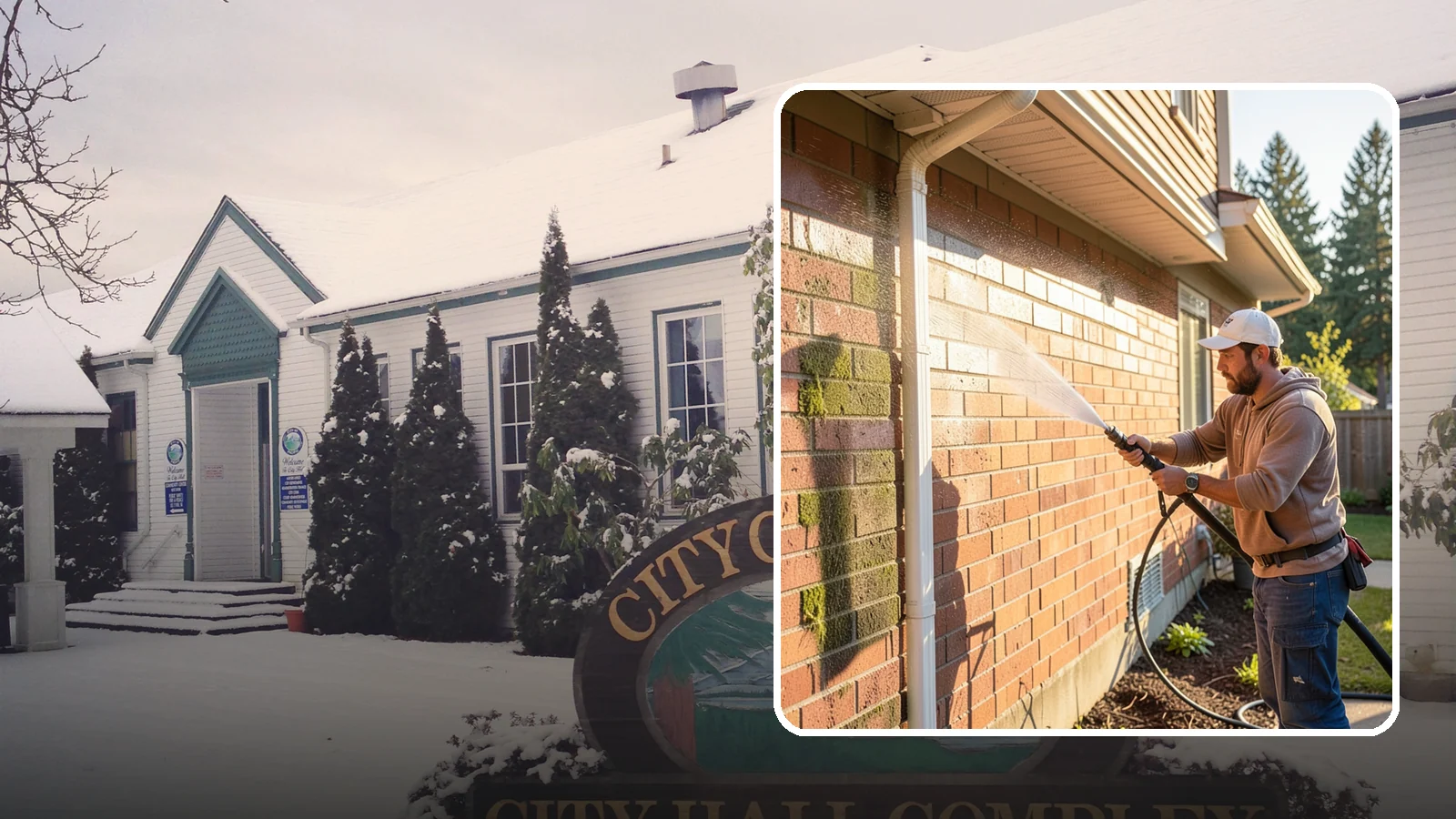 Brick Cleaning in Pacific, King County, WA - Gently clean brick surfaces to remove moss, algae, and grime without eroding the soft mortar joints.