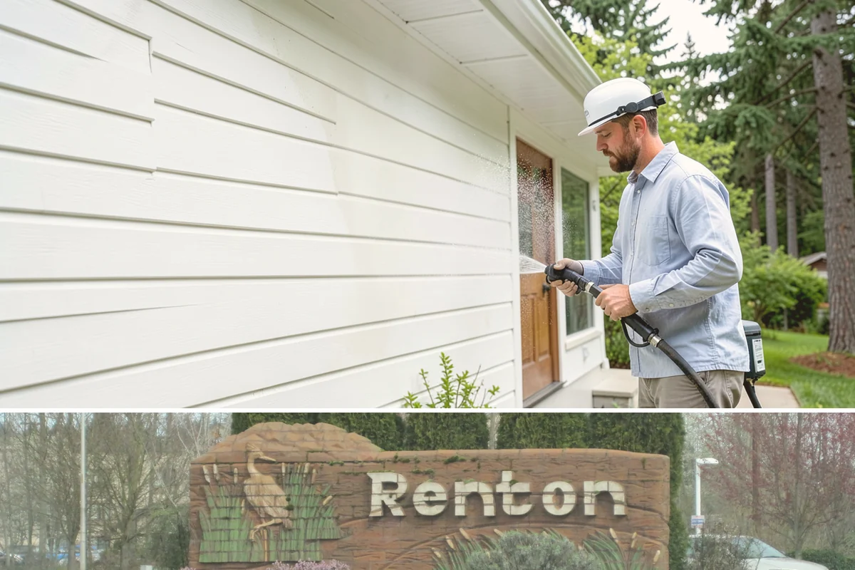 Brick Cleaning in Renton, King County, WA - Late spring and summer let brick and mortar dry fully between rains, which matters because saturated masonry is more vulnerable...