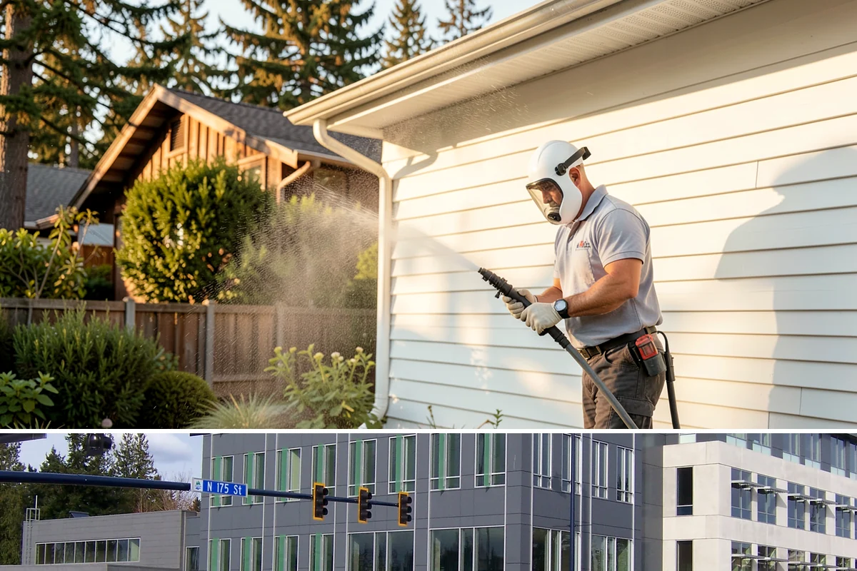 Brick Cleaning in Shoreline, King County, WA - Late spring and summer let brick and mortar dry fully between rains, which matters because saturated masonry is more vulnerable...
