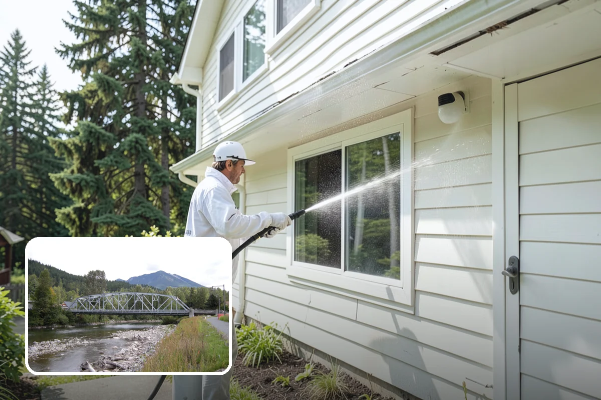 Brick Cleaning in Skykomish, King County, WA - Lifts moss and algae without eroding mortar joints