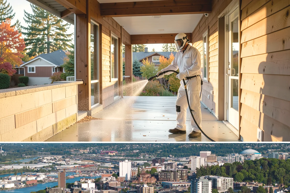 Brick Cleaning in Tacoma, Pierce County, WA - Late spring and summer let brick and mortar dry fully between rains, which matters because saturated masonry is more vulnerable...