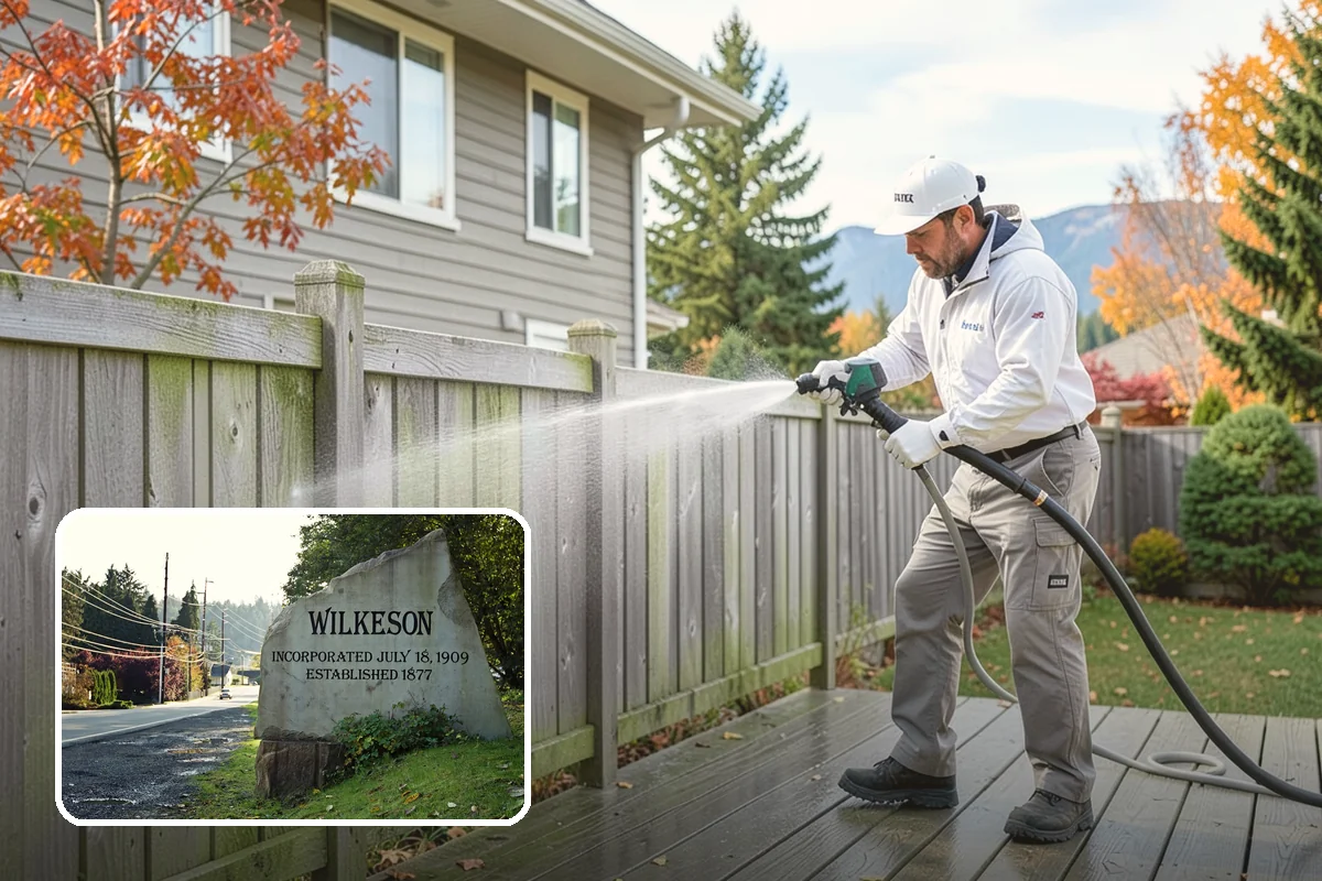 Brick Cleaning in Wilkeson, Pierce County, WA - Lifts moss and algae without eroding mortar joints