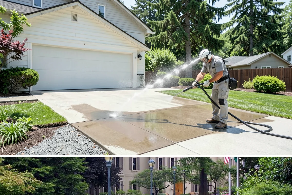 Brick Cleaning in Woodinville, King County, WA - Late spring and summer let brick and mortar dry fully between rains, which matters because saturated masonry is more vulnerable...