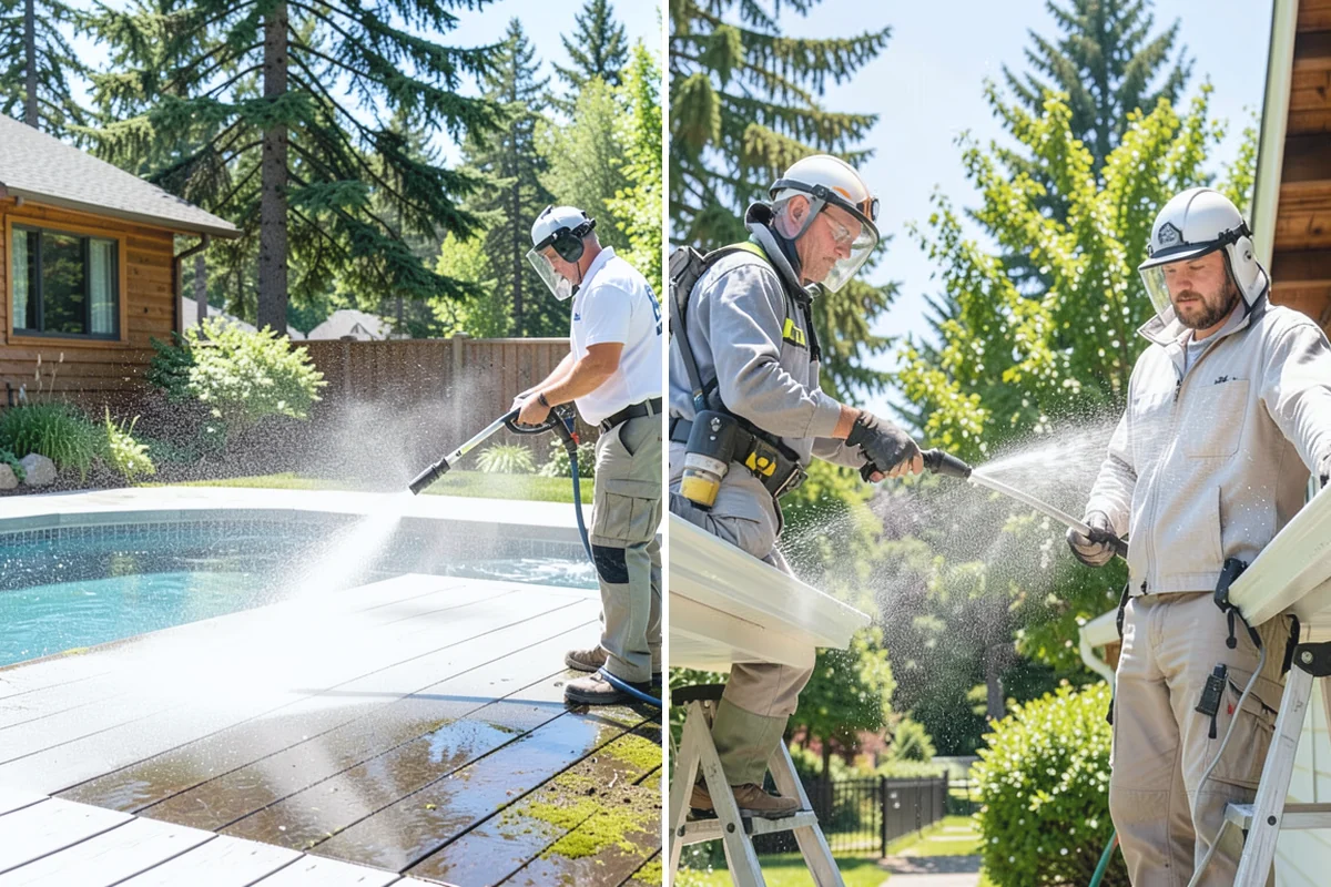 Brick House Washing in Beaux Arts Village, King County, WA - Examine mortar joints and flag any that need repair