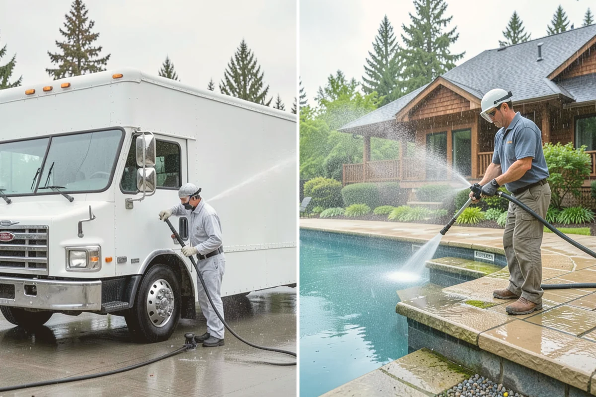 Brick House Washing in Bellevue, King County, WA - Examine mortar joints and flag any that need repair