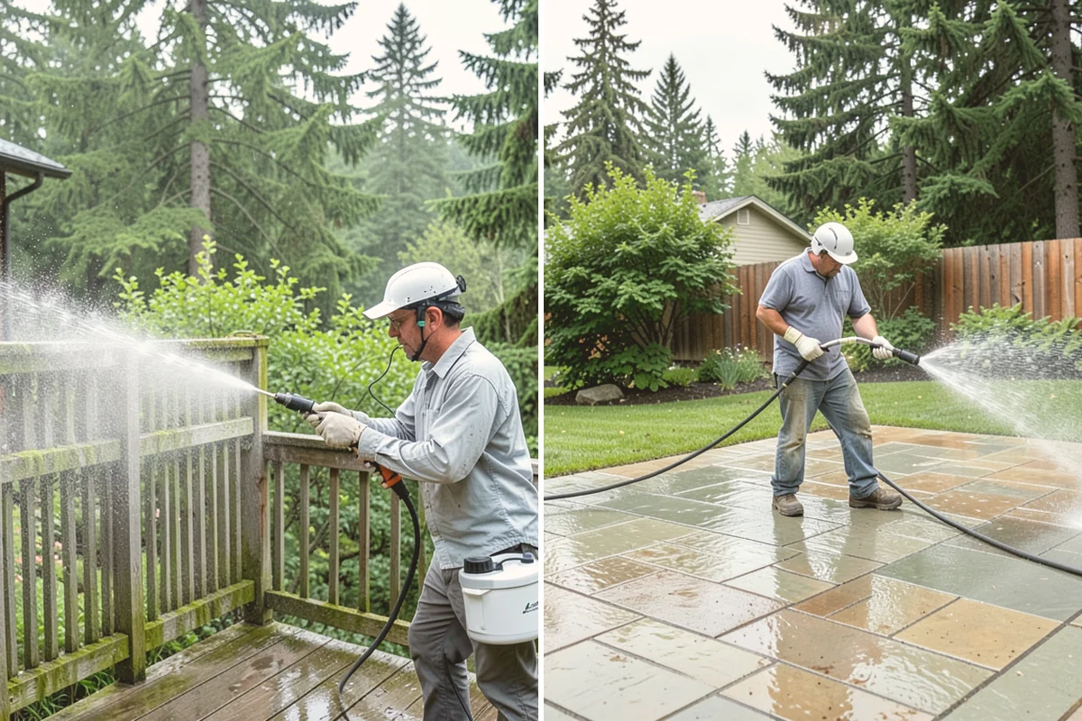 Brick House Washing in Bothell, King County, WA - Examine mortar joints and flag any that need repair