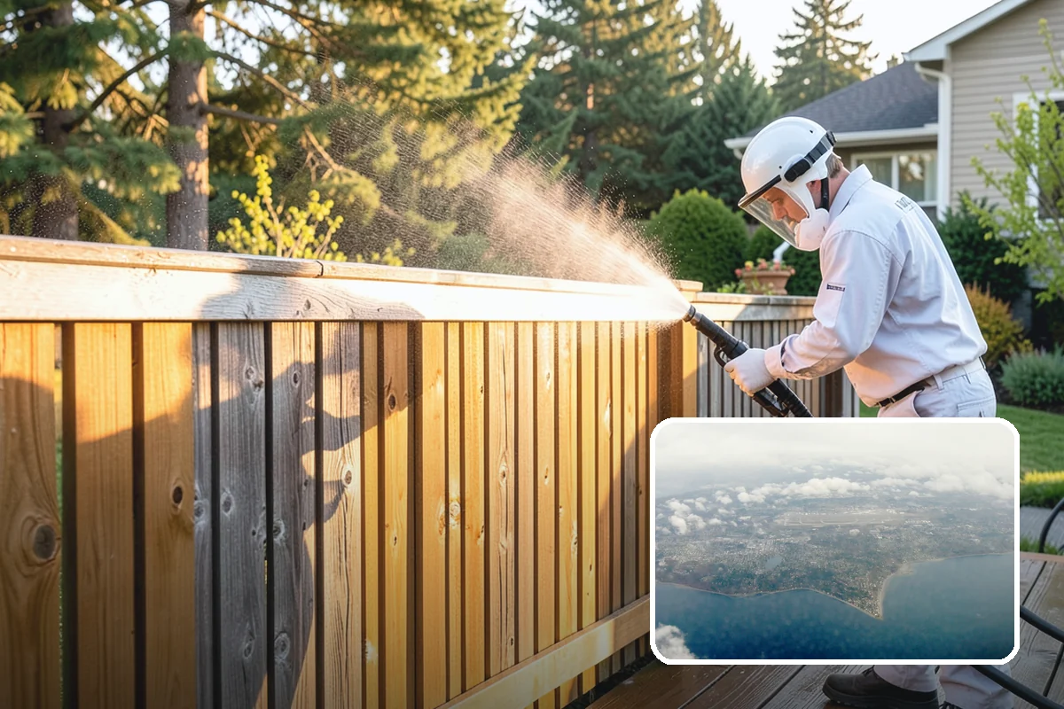 Brick House Washing in Burien, King County, WA - Clears algae and moss from porous brick faces
