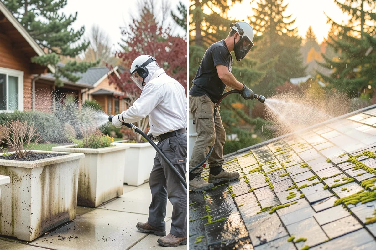 Brick House Washing in Burien, King County, WA - Examine mortar joints and flag any that need repair